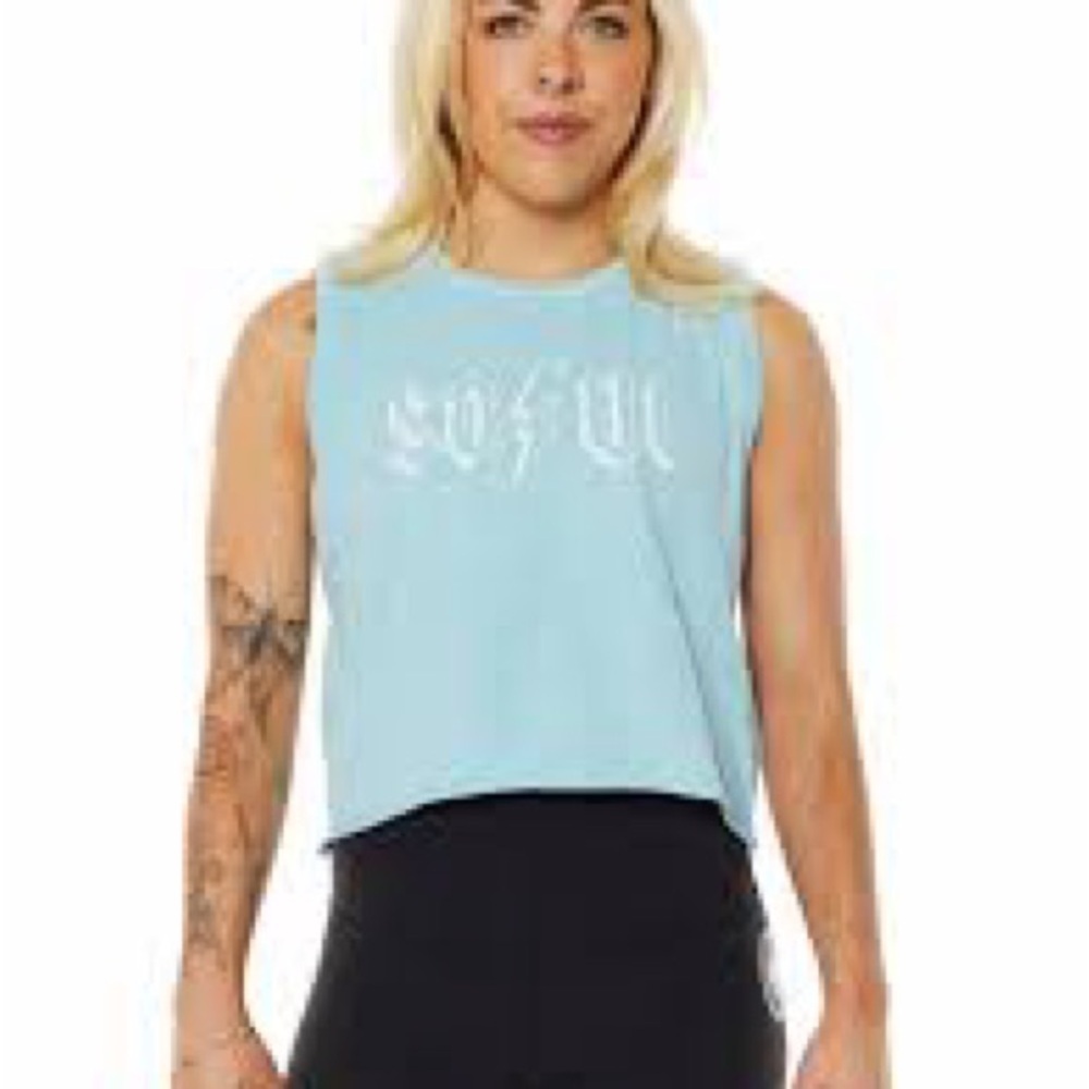 Soul cycle tank size xs distressed cuts